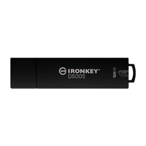 Kingston 128 GB IronKey D500S verschlüsselter USB-Stick USB-A 3.2 Gen1 Standard
