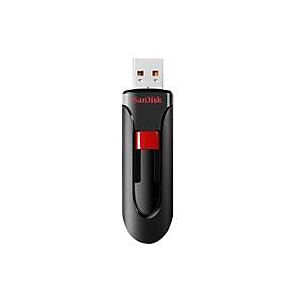 SanDisk Cruzer Glide - USB-Flash-Laufwerk - verschlüsselt - 32 GB - USB 2.0 (Packung mit 3)