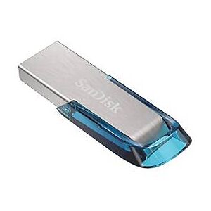 SanDisk Ultra Flair - USB-Flash-Laufwerk - 64 GB - USB 3.0 - Blau