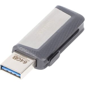 SanDisk USB 3.1 OTG Stick 64GB, Ultra Dual Drive Typ-A-C, (R) 150MB/s, Memory Zone, Retail-Blister