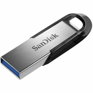 USB-stik SanDisk Ultra Flair Sort Sølvfarvet 32 GB