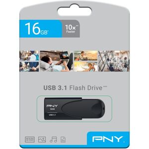 PNY Usb 3.1 Attache 4 - 16gb, Sort