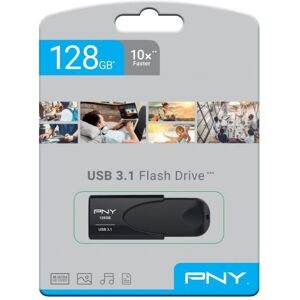 PNY Usb 3.1 Attache 4 - 128gb, Sort