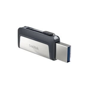 SanDisk Ultra Dual - USB-flashdrev - 256 GB - USB 3.1 / USB-C