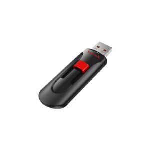 SanDisk Cruzer Glide - USB flashdrive - krypteret - 32 GB - USB 2.0 (pakke med 3)
