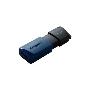 Kingston Technology Kingston DataTraveler - USB flashdrive - 64 GB - USB 3.2 Gen 1 (pakke med 2)