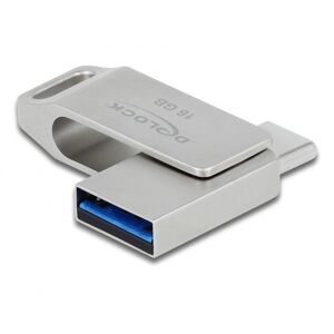 Delock Dual Usb 3.0/usb-C 3.1 Hukommelses Stik - 16 Gb