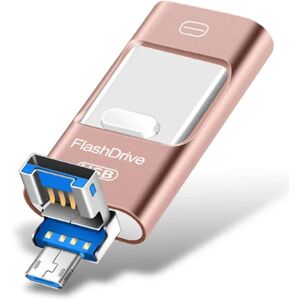 256GB USB stick til telefon, memory stick ekstern lagerudvidelse KLB