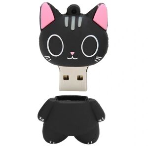 Tegnefilm Kattemønster USB Flash Drive Data Billede Musik Film Filer Opbevaring U Disk Gift32GB