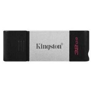 Pendrive 32Gb Usb-C 3.2  Kingston Dt80 Plata Dt80/32Gb