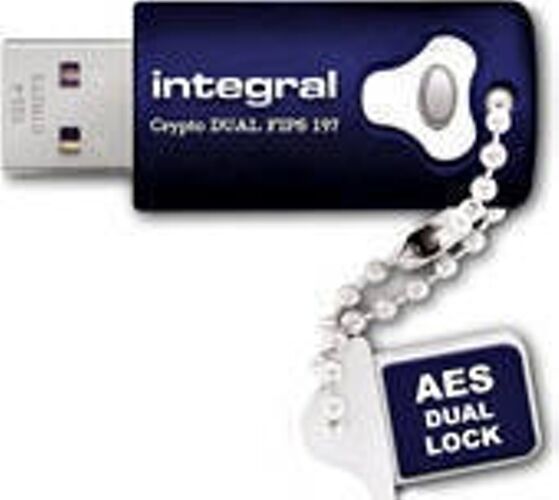 INTEGRAL Pen USB INTEGRAL 64GB Crypto Dual