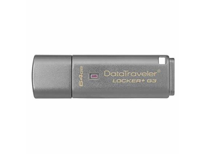 Kingston Pen USB KINGSTON TECHNOLOGY DataTraveler Locker+ G3 64 GB