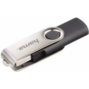 Clé USB Hama Rotate 64 GB USB 2.0 - noir - Publicité
