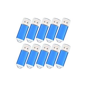 Datarm Lot de 20 Clés USB 128MB Bleu Nouveauté Mémoire Stick USB 2.0 - Publicité