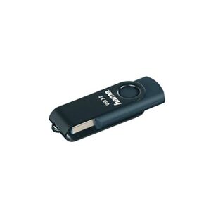 Hama Clé USB Rotate, USB 3 .0, 64GB, 70 MB/s, bleu pétrole - Publicité
