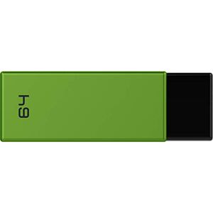 Emtec ECMMD64GC352 Clé USB 2.0 Séries Runners Collection Brick C350 64 Go Métal en alliage de zinc Noire/Verte - Publicité