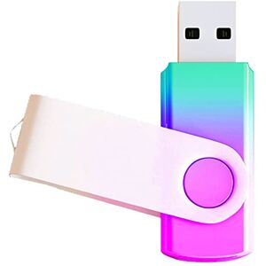 REWBOAT Clé USB 2.0 pivotante pour stockage de données Violet cyan 1 Go - Publicité