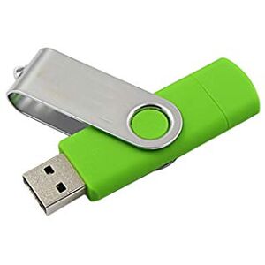 Ogquaton Clé USB de Petite capacité 1GB Clé USB 2.0 Stylet pivotant Stylo à Disque Portable U Disque Vert 1 Pcs - Publicité