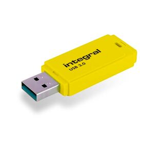 Integral 64 Go Neon Jaune USB 3.0 Clé à mémoire rapide - Publicité