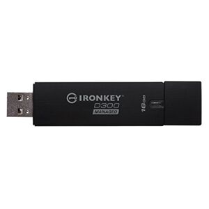 Kingston IronKey D300 clé USB 3.0 chiffée 16Go modèle Managed - Publicité