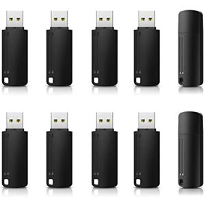 Vansuny Clé USB 16 Go, Lot de 10  Cle USB 16Go 2.0, USB 16Go Portable Storage Externe pour PC Tablette, Ordinateur (Noir) - Publicité