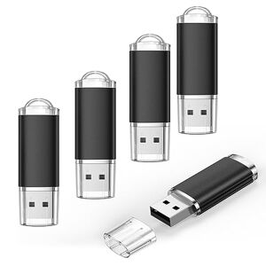 Datarm 1 Go Cle USB 5 Pièce Mémoire Sticks Petit Mini Clé USB 1Go Stockage  Noir USB 2.0 Flash Drive - Publicité