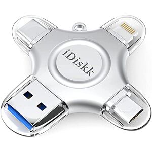 Clé USB iDiskk 64 Go certifiée MFi pour iPhone, clé USB Lightning, Stockage  Externe iPhone pour iPad/iOS/Mac/Ordinateur : : Informatique