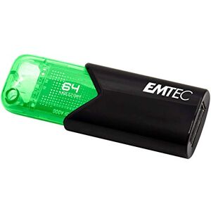 Emtec Clé USB 3.0 (3.2) Click Easy B110 64GB Verte - Publicité