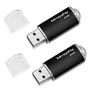 Lot de 2 Clé USB 8Go USB 2.0 Mémoire Flash Drive Clef USB.