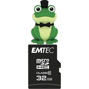 Emtec Pack Support de Stockage Rapide et Performant : Clé USB 2.0 Série Licence Collection Animalitos 16 Go + Carte MicroSD Collection Classic Classe 10-32 GB - Publicité