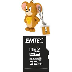 Emtec Pack Support de Stockage Rapide et Performant : Clé USB 2.0-16 Go + Carte MicroSD Collection Classic Classe 10-32 GB - Publicité