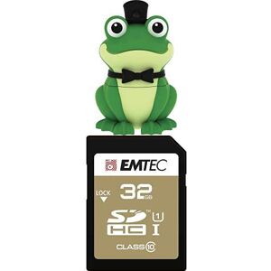 Emtec Pack Support de Stockage Rapide et Performant : Clé USB 2.0 Série Licence Collection Animalitos 16 Go + Carte MicroSD Gamme Elite Gold Classe 10-32 GB - Publicité