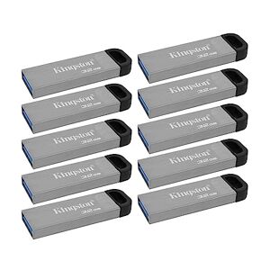 Kingston USB 3.2 Gen 1 DataTraveler Kyson DTKN/32GB (Pack of 10) - Publicité