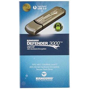 Kanguru Defender 3000 Clé USB 3.0 16 Go Noir - Publicité