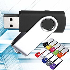 General Vente en gros – Lot de 100 clés USB 2.0 à mémoire flash en U (16 Mo-32 Go) (100 x 16 Mo (pas GB), violet) - Publicité