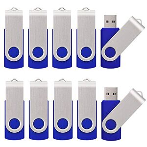 KALSAN U305 Lot de 10 clés USB 2.0 16GB-50PACK Bleu - Publicité