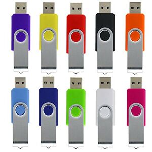 General Vente en gros – Lot de 100 clés USB 2.0 à mémoire flash en U (16 Mo-32 Go) (100 x 4 Go, Ggreen) - Publicité