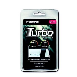 MEMORY Turbo - Clé USB 3.0 - 64 Go - Blanc