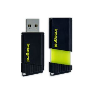INTEGRAL Cle USB 2.0 Pulse 64GB Jaune