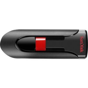 Hama Clé USB 2.0 Cruzer Glide - 64 Go - noir/rouge - Publicité