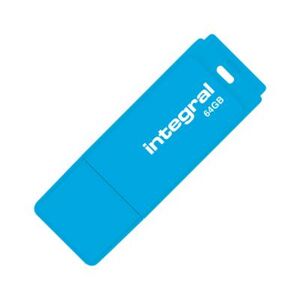 Clé USB 2.0 Neon - 64 Go - bleu