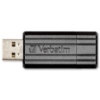 Verbatim pinstripe USB 2.0   16GB black (49063)