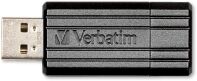 Verbatim pinstripe USB 2.0   8GB black (49062)