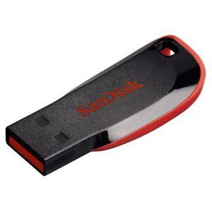 SanDisk Cruzer Blade unità flash USB 16 GB USB tipo A 2.0 Nero, Rosso