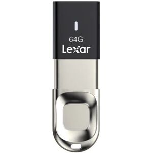 Lexar JumpDrive Fingerprint F35 unità flash USB 64 GB USB tipo A 3.2 Gen 1 (3.1 Gen 1) Nero, Argento