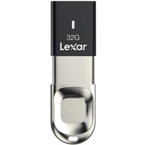 Lexar JumpDrive Fingerprint F35 unità flash USB 32 GB USB tipo A 3.2 Gen 1 (3.1 Gen 1) Nero, Argento