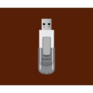 Lexar JumpDrive V100 unità flash USB 64 GB USB tipo A 3.2 Gen 1 (3.1 Gen 1) Grigio, Bianco