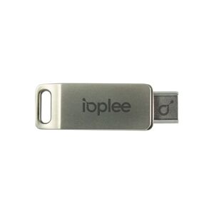 IOPLEE U3C128 unità flash USB 128 GB USB tipo-C 3.2 Gen 1 (3.1 Gen 1) Stainless steel