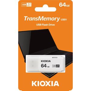 KIOXIA Chiavetta Usb 0301 3.0 Hayabusa 64gb-bianco