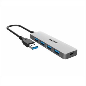 HIK VISION Hub Usb 3.0 Con 4 Porte Hs-hub-ds401-grigio